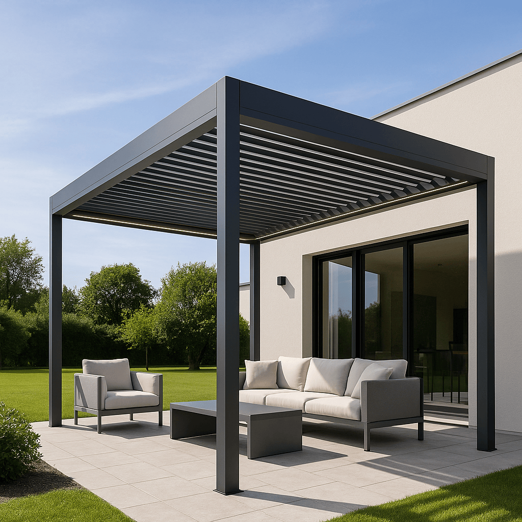 pergola bioclimatica autoportante