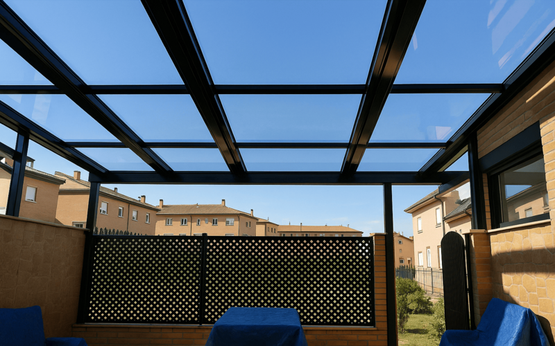 techos cristal